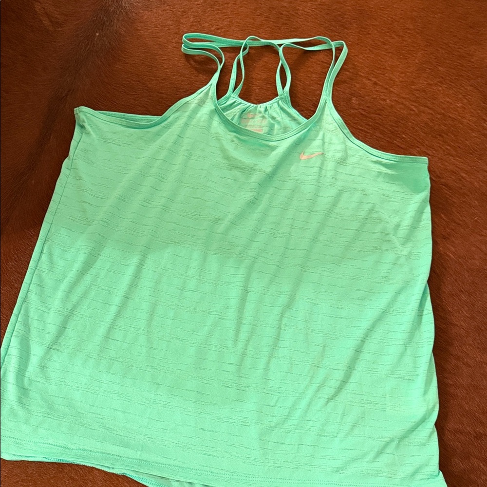 Nike Women's Mint Green Strappy Top